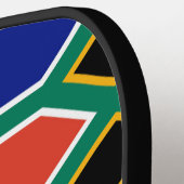 Zuid-Afrikaanse vlag van Zuid-Afrika Pickleball Paddle (Links Detail)