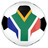 zuid - afrikaanse vlag voetbal (Gedraaid)