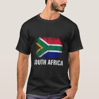  Zuid-Afrikaanse vlag voor Zuid-Afrikaanse cadeau T-shirt