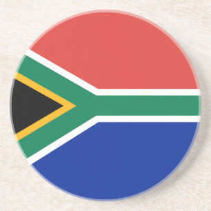 Zuid-Afrikaanse vlag Zandsteen Onderzetter