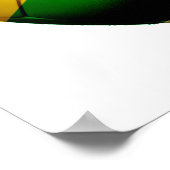 Zuid-Afrikaanse wereld Poster (Hoek)