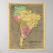 Zuid-Amerika 23 Poster (Voorkant)