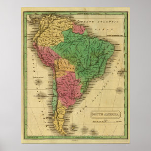 Zuid-Amerika 26 Poster