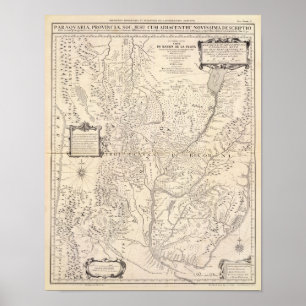 Zuid-Amerika 40 Poster