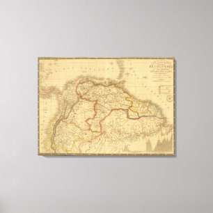 Zuid-Amerika 5 Canvas Afdruk