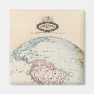 Zuid-Amerika 6 Magneet