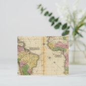 Zuid-Amerika, Afrika Briefkaart (Staand voorkant)