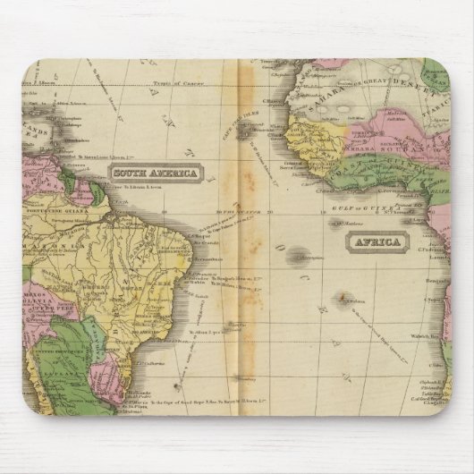 Zuid-Amerika, Afrika Muismat (Voorkant)