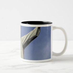 Zuid-Amerika, Brazilië, Rio de Janeiro. Christus  Tweekleurige Koffiemok