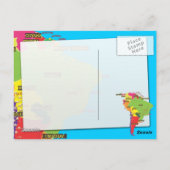 Zuid-Amerika Briefkaart (Achterkant)