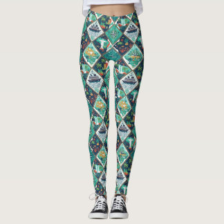 Zuid-Amerika Cruise Kustavontuur Ontwerp Leggings