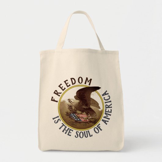 Zuid-Amerika (Eagle) Canvas tas (Voorkant)