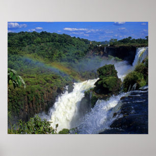 Zuid-Amerika; Latijns-Amerika; Argentinië; Brazili Poster