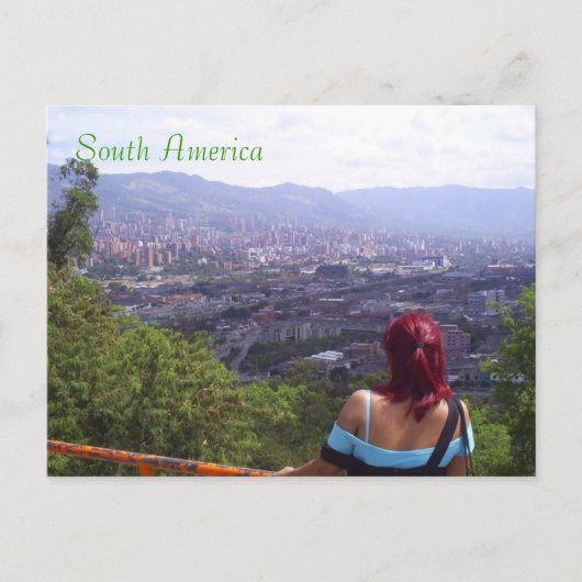 Zuid-Amerika medellin colombia Briefkaart (Voorkant)