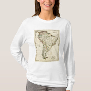 Zuid-Amerika met grenzen T-shirt