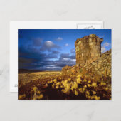 Zuid-Amerika, Peru, bij het Titicacameer. Briefkaart (Voorkant / Achterkant)