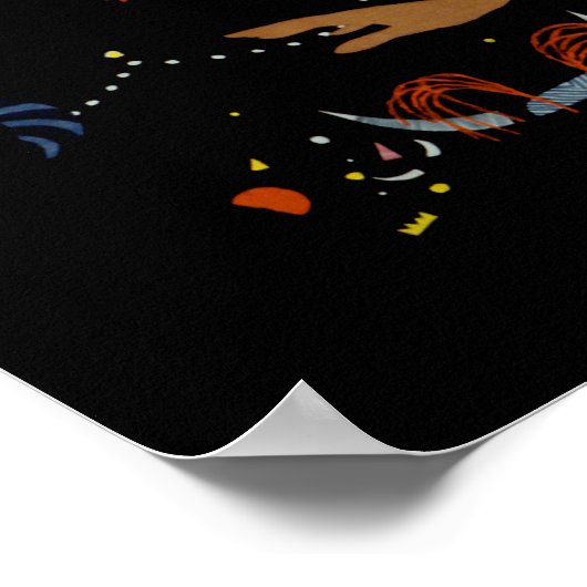 Zuid-Amerika ~ Vliegen daar Poster (Hoek)