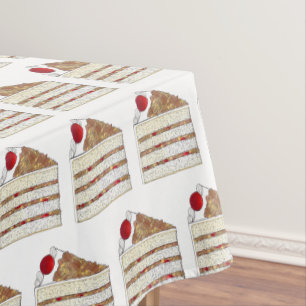 Zuid-Amerikaans-Amerikaanse luike Cherry Coconut P Tafelkleed