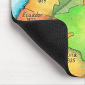 Zuid-Amerikaanse onafhankelijkheid Muismat (Hoek)