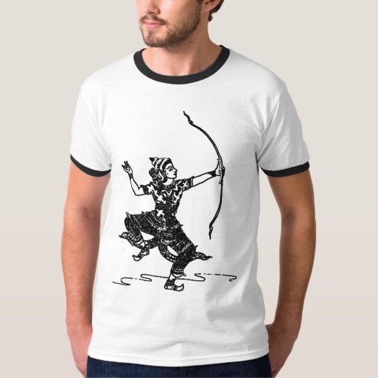 ZUID-ASIAN ART GOD T-SHIRT (Voorkant)