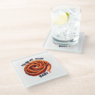 Zuid-Aziatische Onderzetter Gift, Desi Housewarmin Glazen Onderzetter