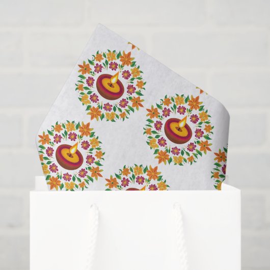 Zuid-Aziatische viering Tissuepapier (Cadeauzakje)