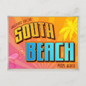 ZUID BEACH BRIEFKAART (Voorkant)