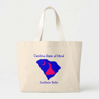 Zuid-Belle, Carolina Stat... - Gepersonaliseerd Grote Tote Bag