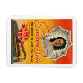 Zuid-Belle Train Railroad Magneet (Horizontaal)