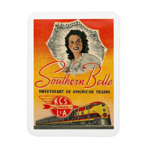 Zuid-Belle Train Railroad Magneet