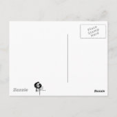 Zuid-Bellepunk Swallowtail Briefkaart (Achterkant)