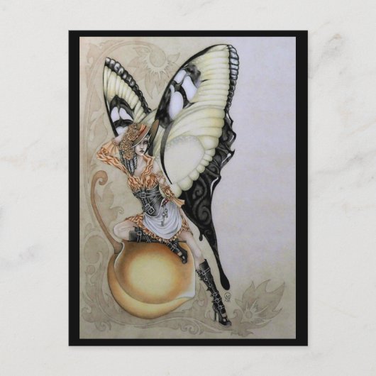 Zuid-Bellepunk Swallowtail Briefkaart (Voorkant)