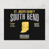 Zuid-Bend Briefkaart (Voorkant)