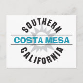 Zuid-Californië - Costa Mesa Briefkaart (Voorkant)