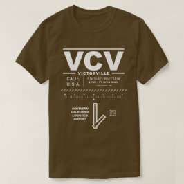 Zuid-Californië Logistiek Luchthaven VCV T-shirt