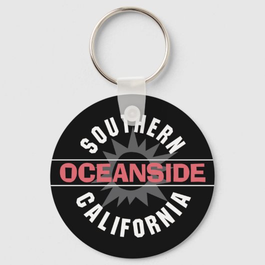 Zuid-Californië - Oceanside Sleutelhanger (Voorkant)