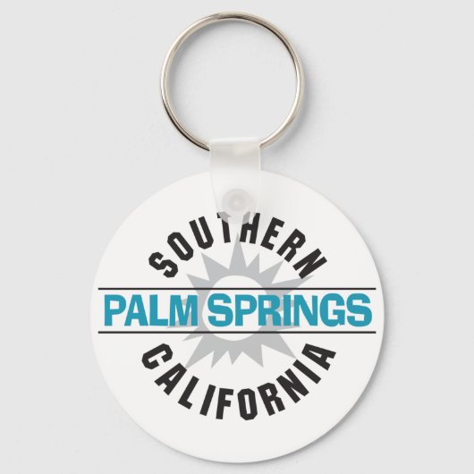 Zuid-Californië - Palm Springs Sleutelhanger (Voorkant)