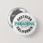 Zuid-Californië - Pasadena Ronde Button 5,7 Cm (Voorkant /achterkant)