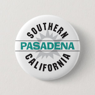 Zuid-Californië - Pasadena Ronde Button 5,7 Cm