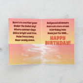 Zuid-Californië verjaardag Kaart (Binnen)