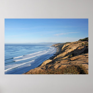 Zuid-Californische kustfoto Poster