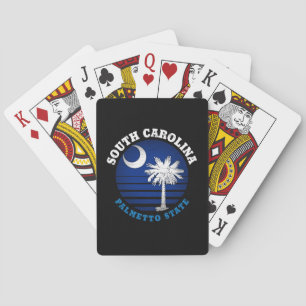 ZUID-CAROLINA PALMETTO STAATSVLAG POKERKAARTEN