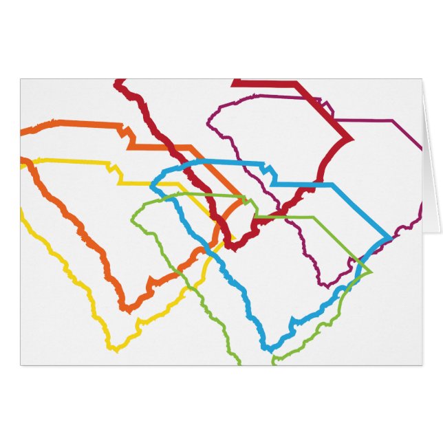 zuid - carolina pride blur (Voorkant Horizontaal)