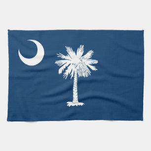 Zuid-Carolina Staatsvlag Theedoek