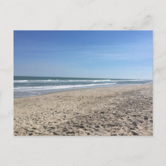 Zuid Carolina strand kustlijn ansichtkaart Briefkaart