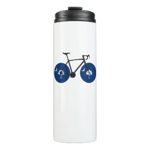 Zuid-Carolina Vlag Fiets Thermosbeker