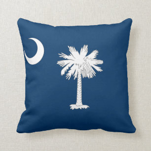 Zuid-Carolina-vlagkussen Kussen