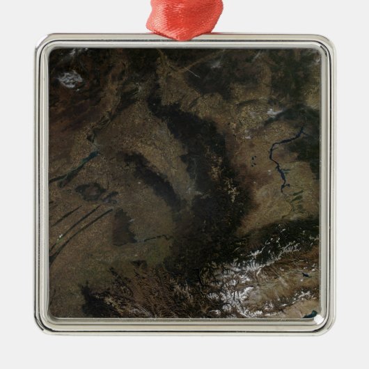 Zuid-Centraal Rusland Metalen Ornament (Voorkant)