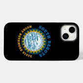 ZUID DAKOTA MOUNT RUSHMORE STAATSVLAG Case-Mate iPhone CASE (Achterkant (horizontaal))
