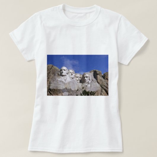 ZUID-DAKOTA - MOUNT RUSHMORE T-SHIRT (Design voorkant)